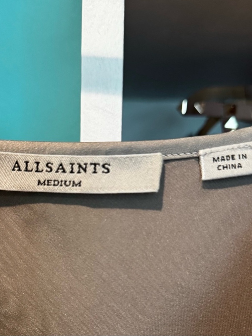 All Saints Slip Dress Sz M - Picture 3 of 4